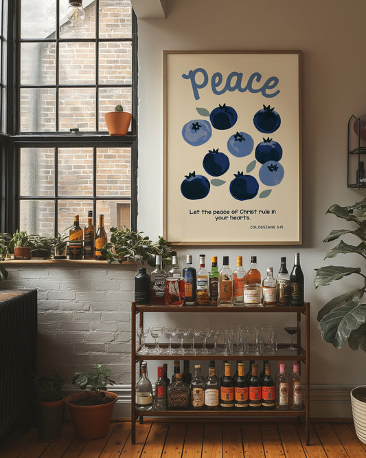 Blueberry Calm and Carry On