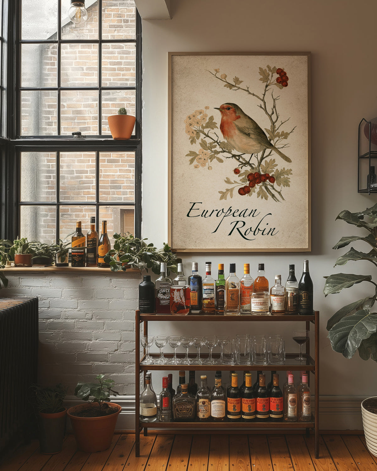 Robin the Hawthorn Blind