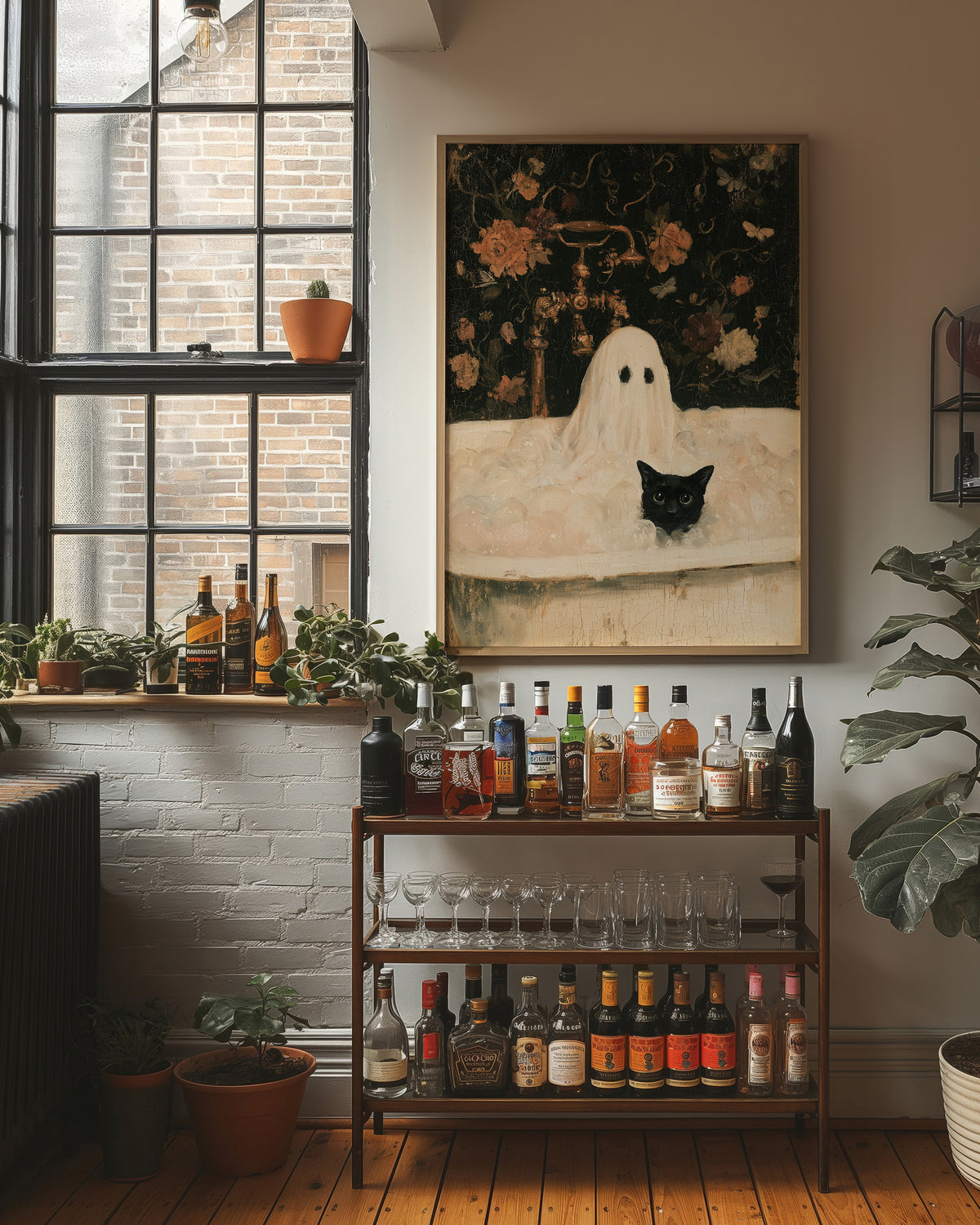 Haunted Bubble Bath for Two