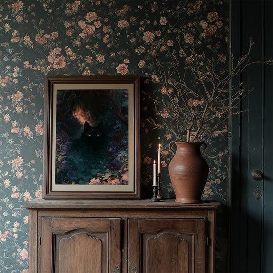 Lurking, But Make It Floral
