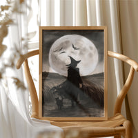 Checking Out at the Full Moon