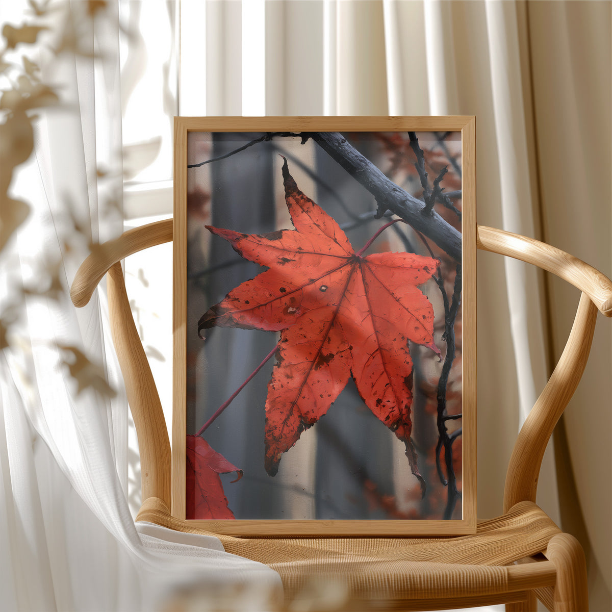 The Last Leaf Holding On