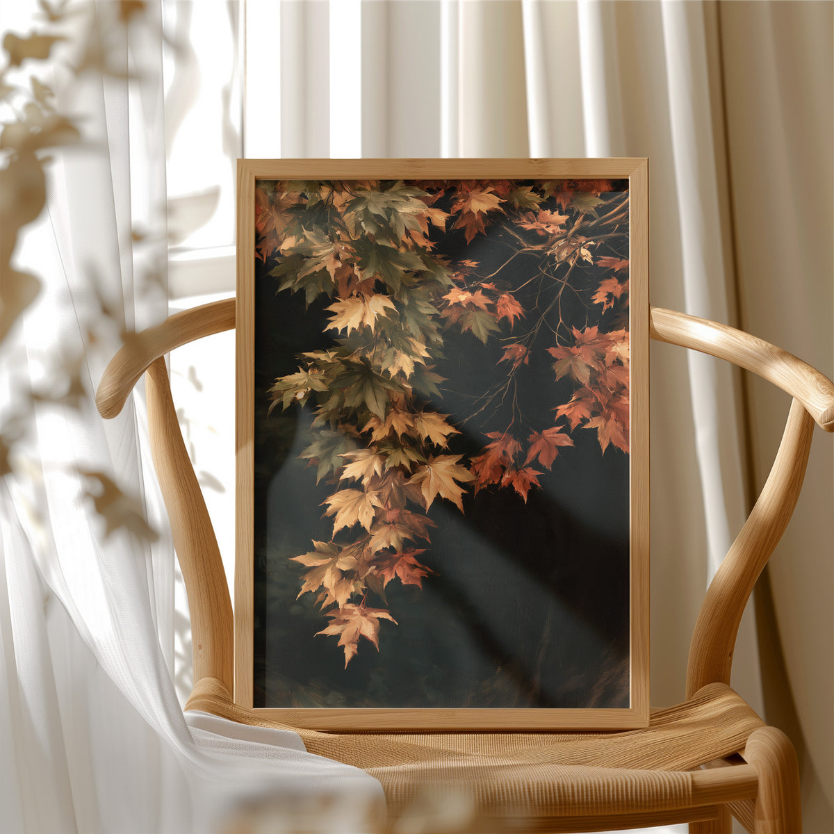 Fall Foliage, Hanging On For Dear Life