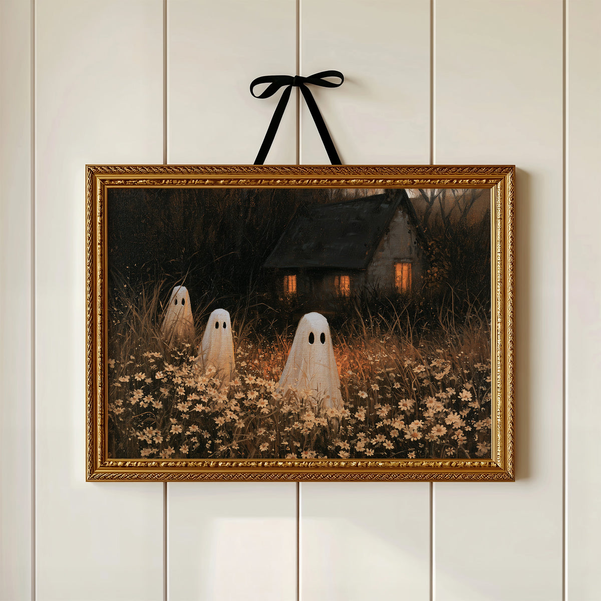 Three Ghosts Walk Into a Meadow