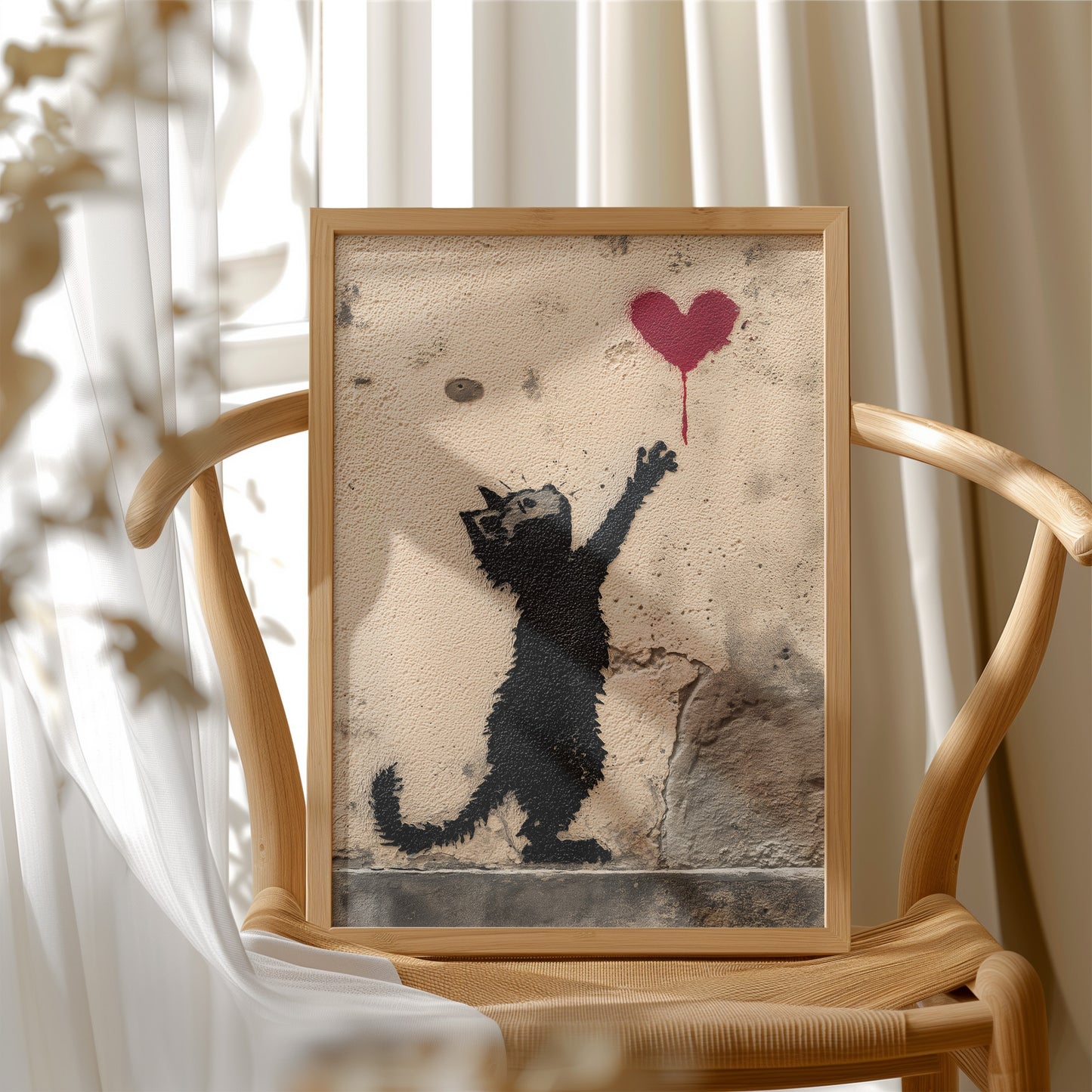 Reaching For A Painted Heart