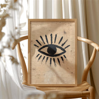 Watchful Sun in Ink