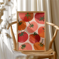 Tomatoes in Sunwashed Rhythm