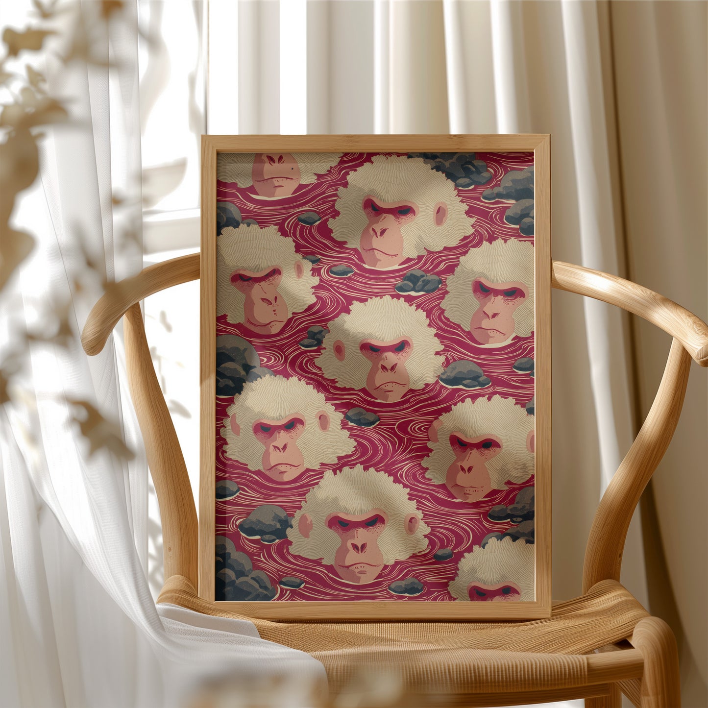 Silent Faces in Crimson Current