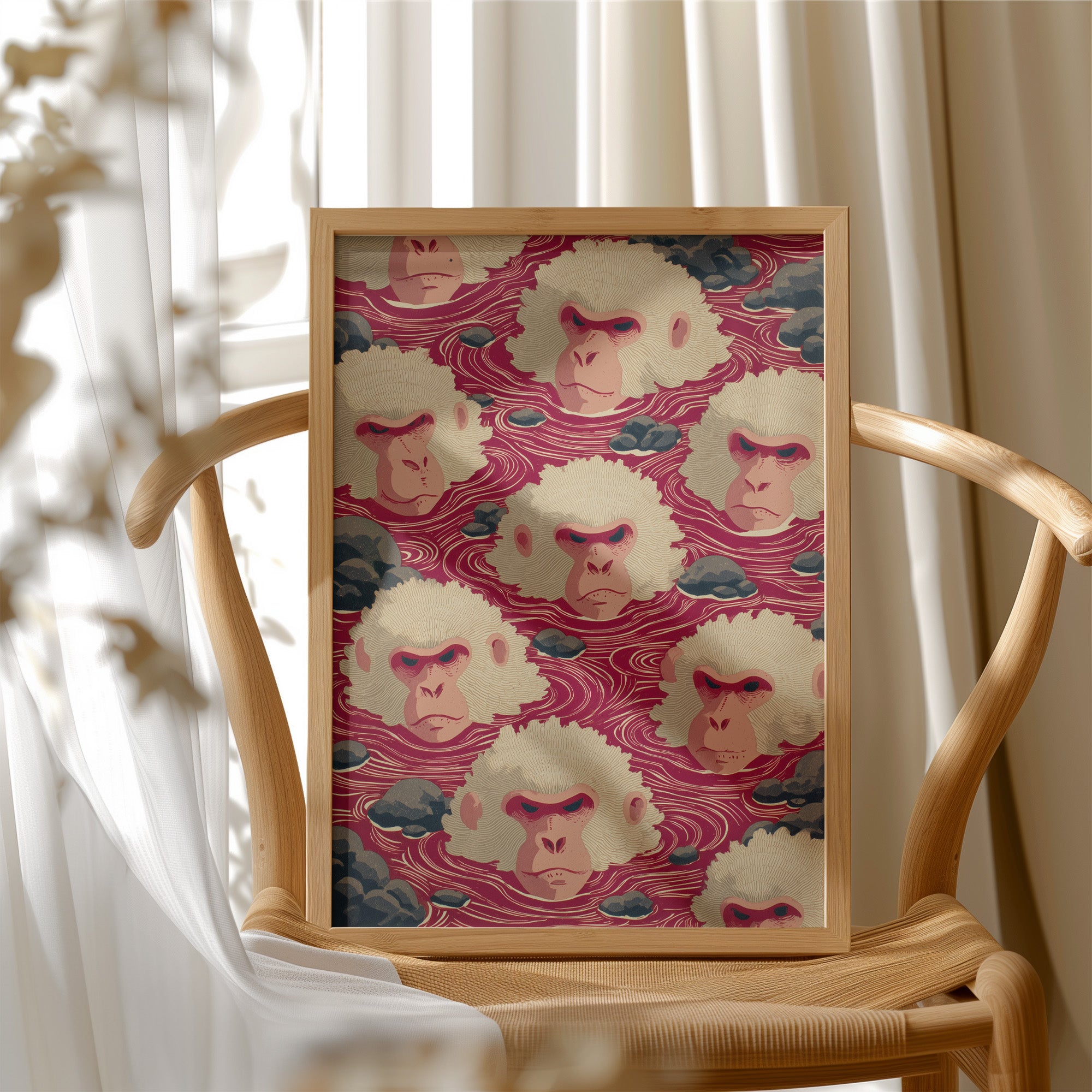 Silent Faces in Crimson Current