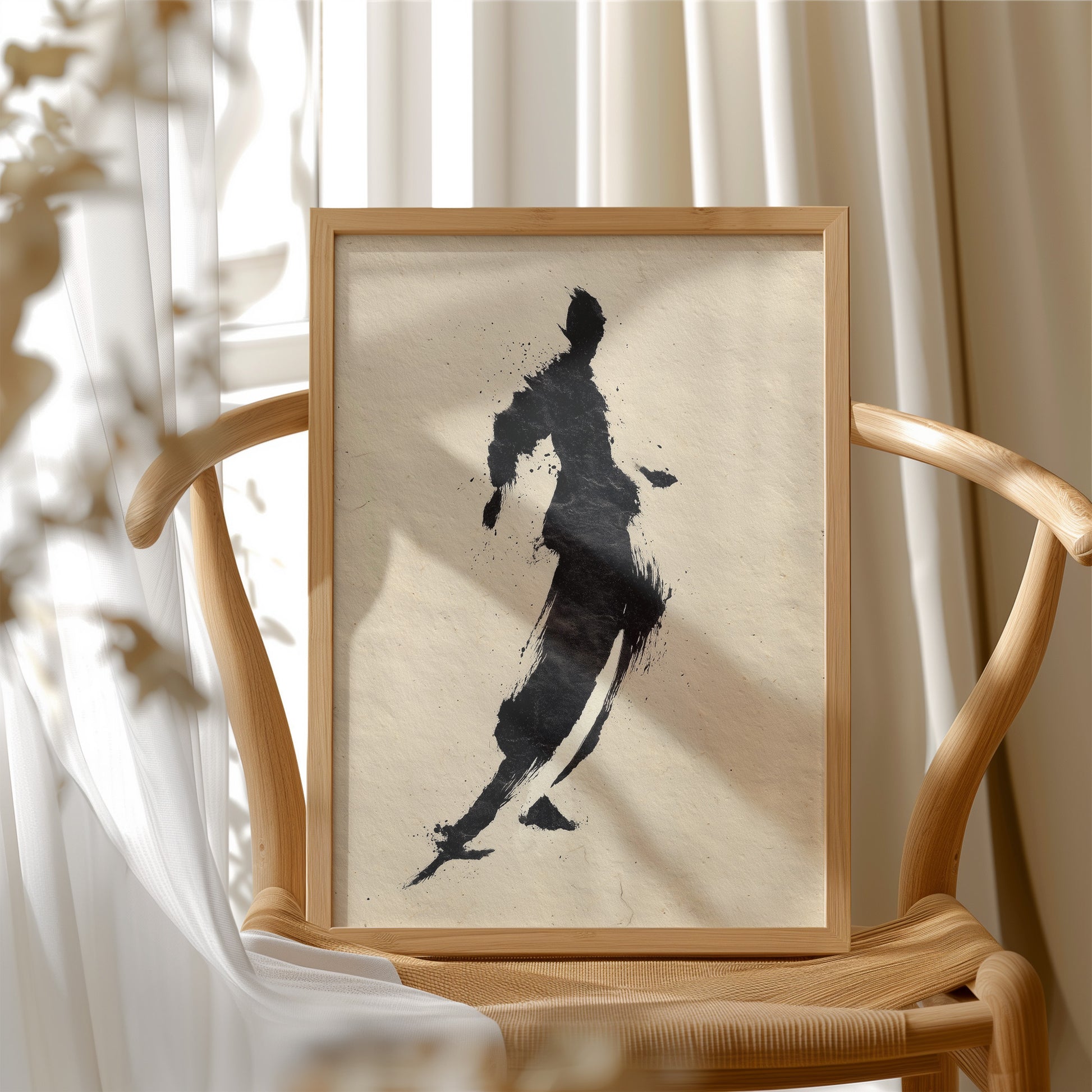 Running Through Ink and Air