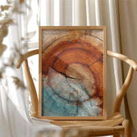 Rings of Time in Ember and Teal