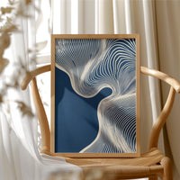 Currents Beneath Indigo Silence