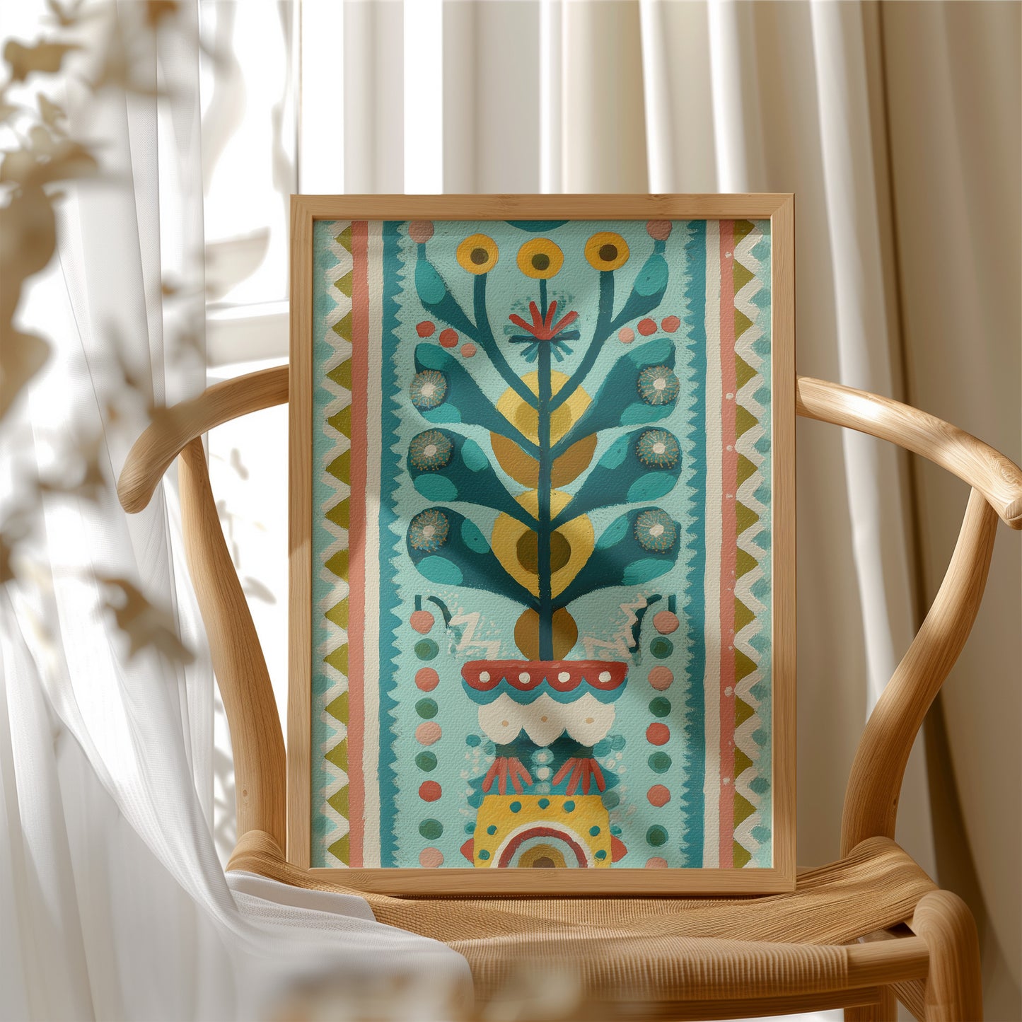 Bloom in Turquoise Light