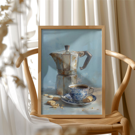 Morning Brew in Blue