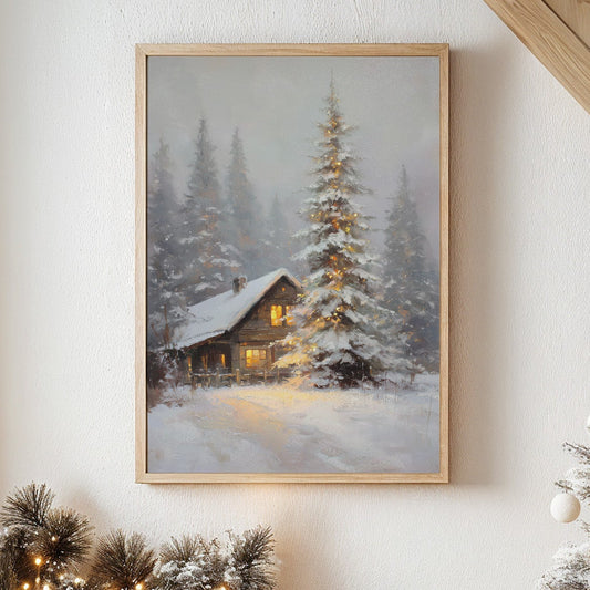 Lantern Light in Quiet Pines