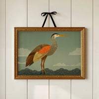 Stillness of the Painted Heron