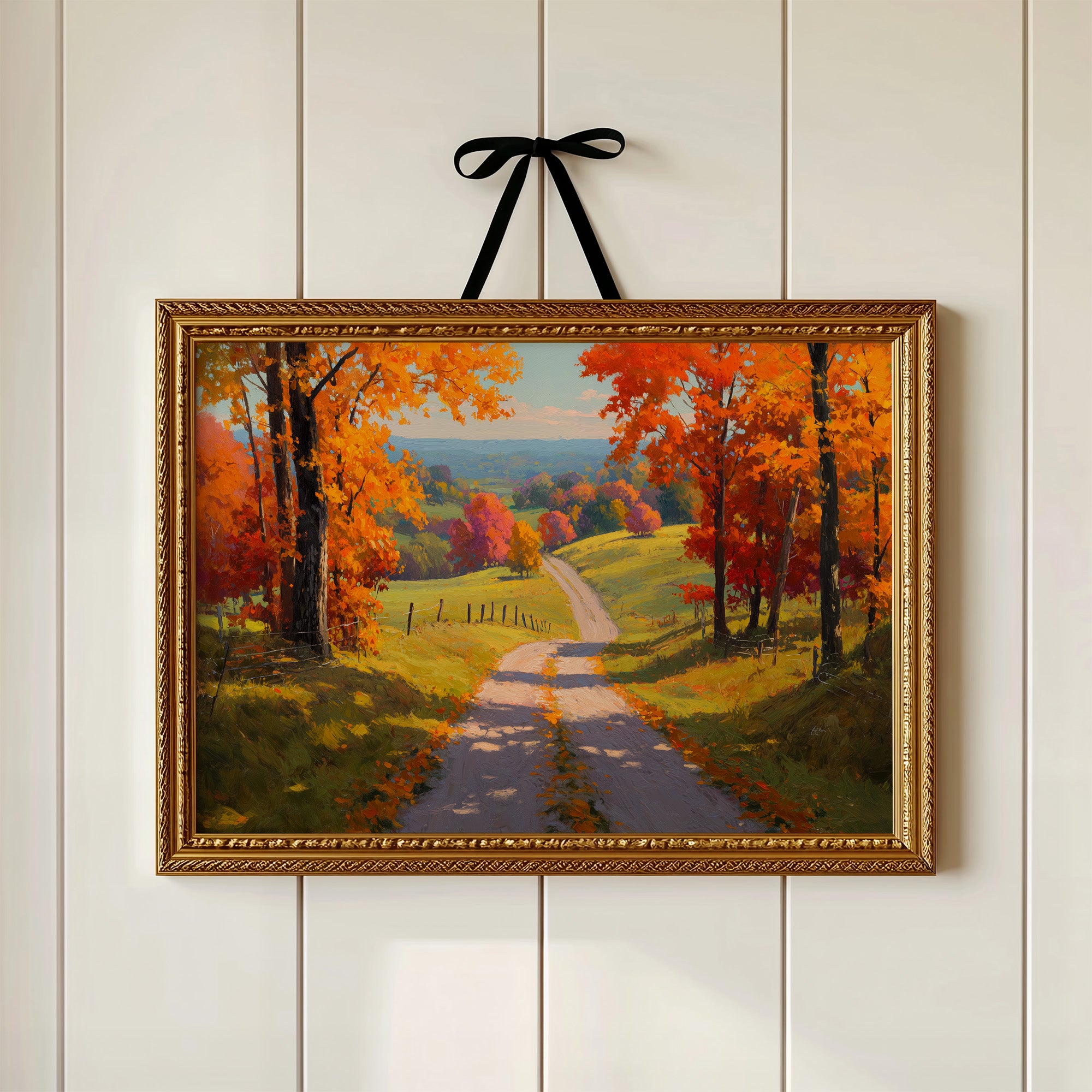 Where the Autumn Road Bends