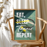 Eat Sleep Tennis Repeat