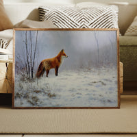 Fox in the Quiet Frost