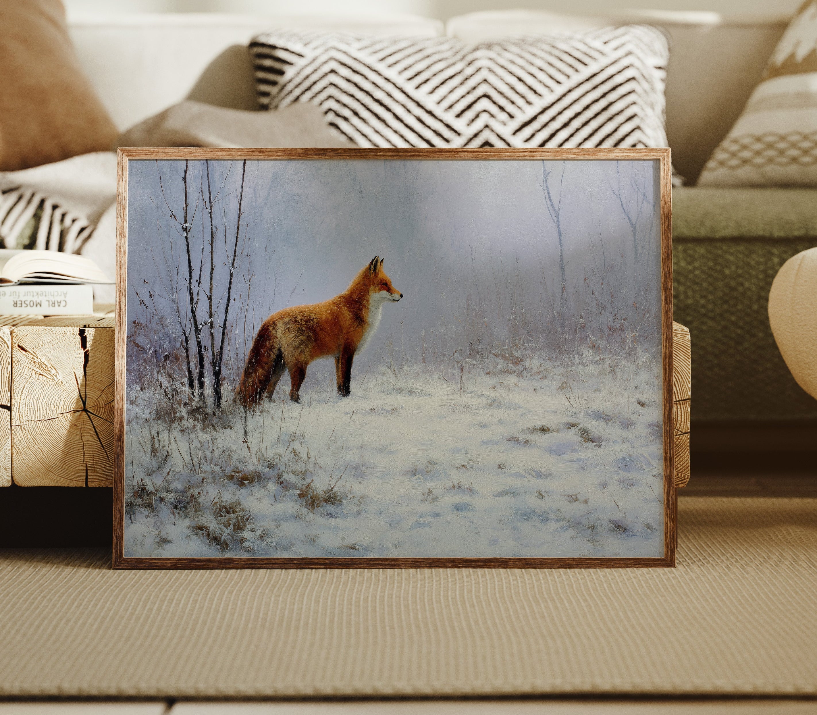 Fox in the Quiet Frost