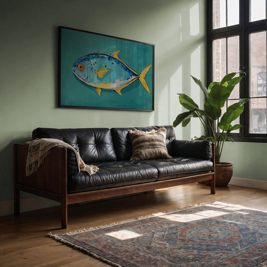 Blue Current in Sunlight