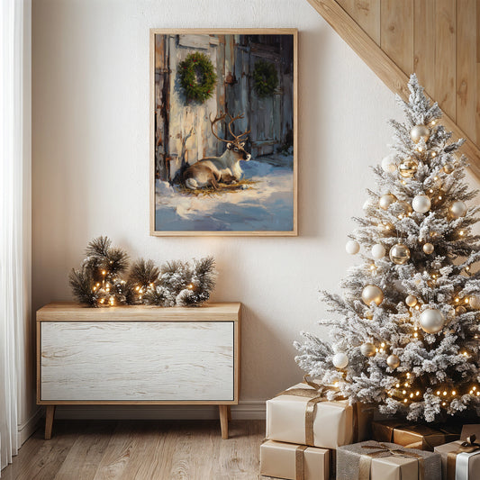 Winter Watch Beneath Wreaths