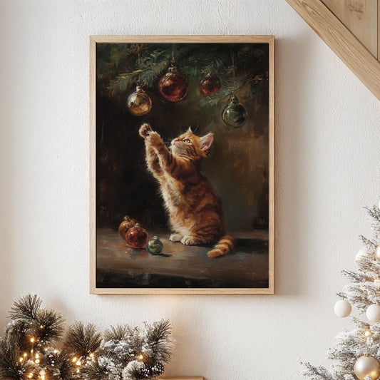 Curious Paws At Christmas