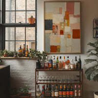 Quiet Geometry In Warm Light
