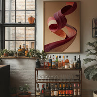 Ribbon Form In Quiet Motion