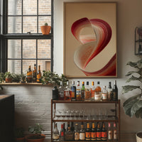Crimson Loop In Warm Air