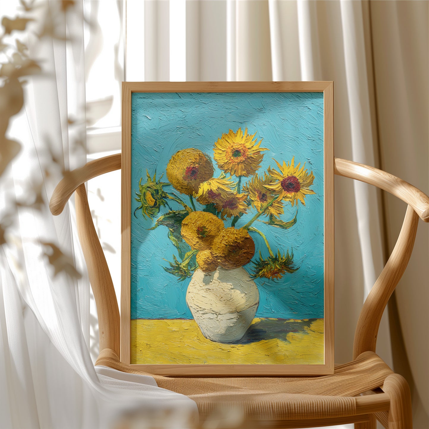 Golden Petals Against Summer Sky