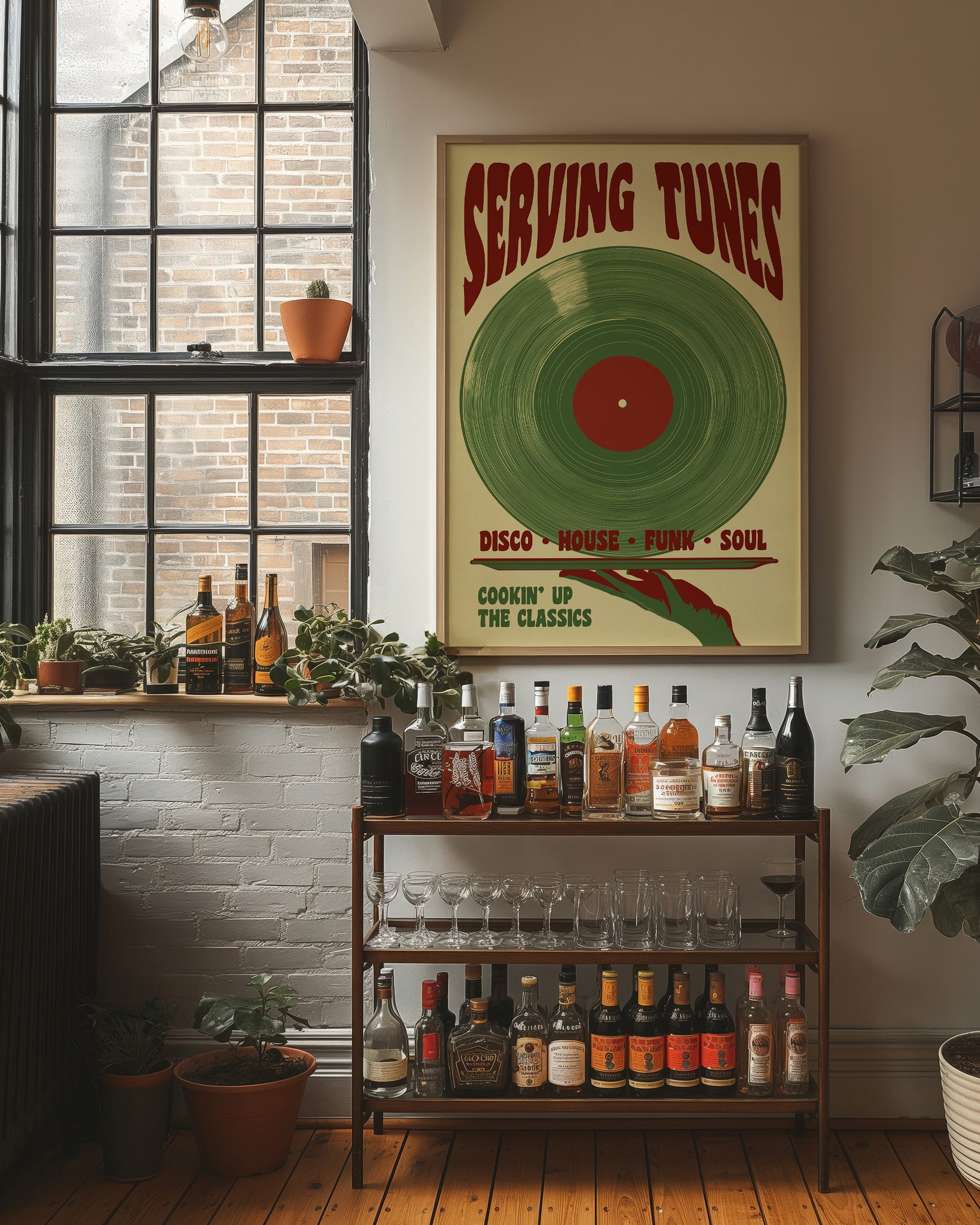 Serving Tunes on Vinyl