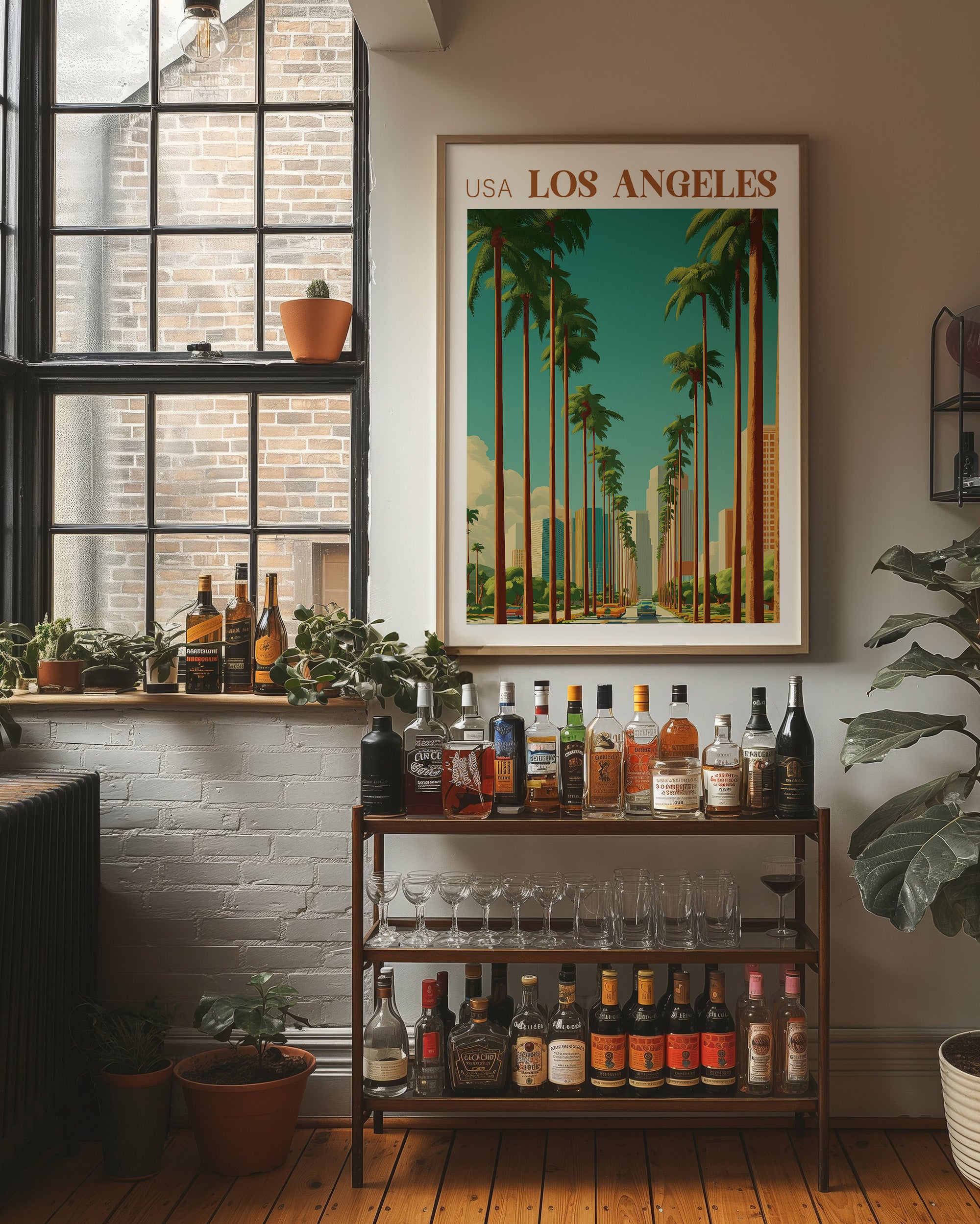 Palm Lines of Los Angeles