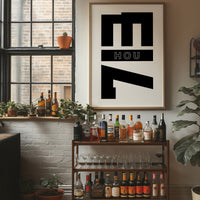 Modern M House Number Seven