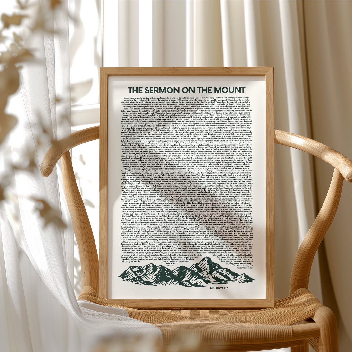 The Sermon On The Mount