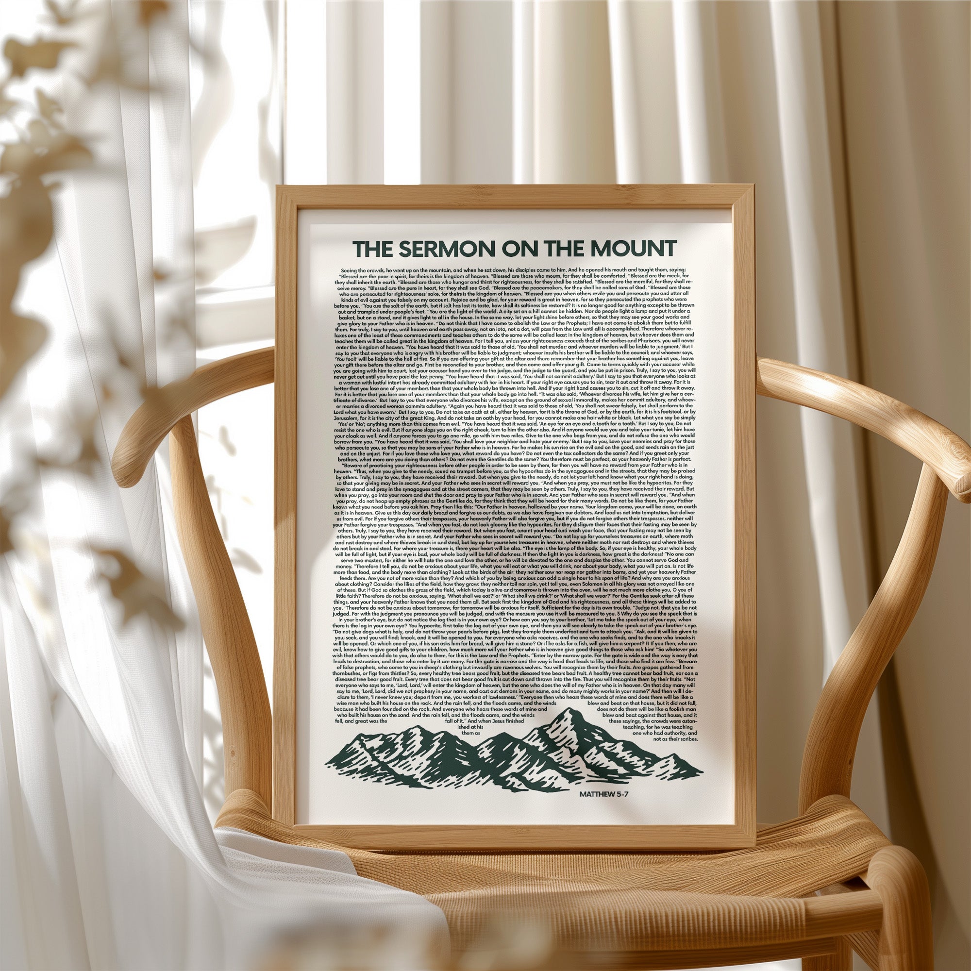 The Sermon On The Mount