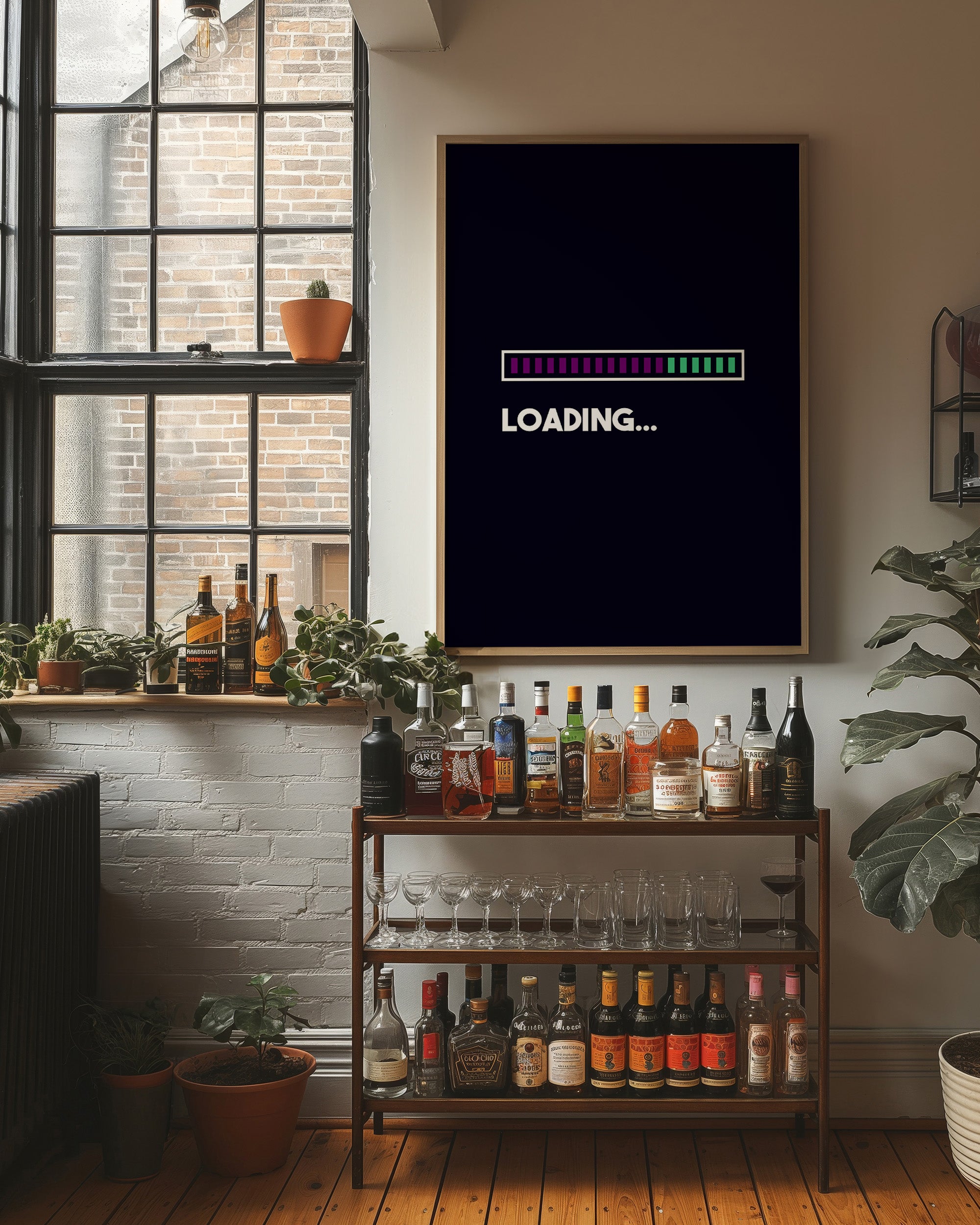 Loading Progress Bar Minimal