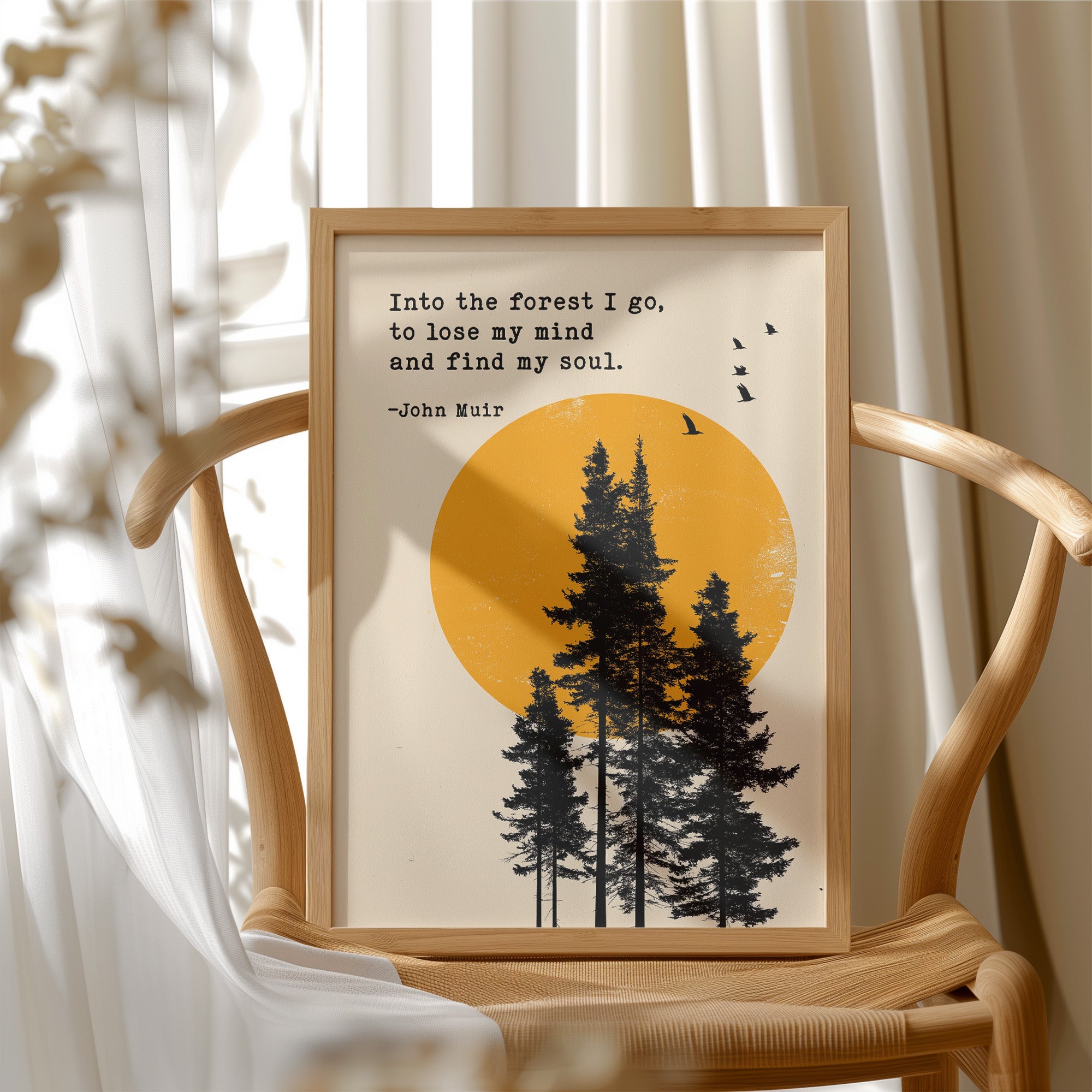 Into the Forest John Muir Quote