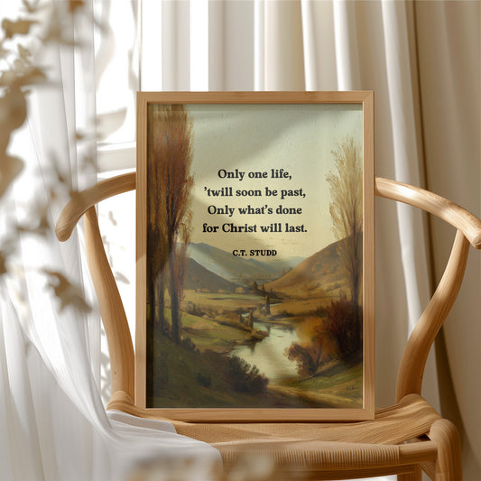Only One Life C T Studd Quote