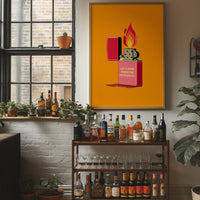 Let’s Burn Down the Patriarchy Art Print