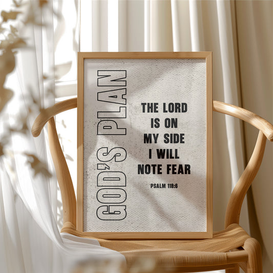 God’s Plan Over Fear
