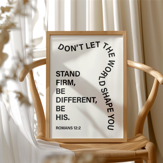 Stand Firm Be His