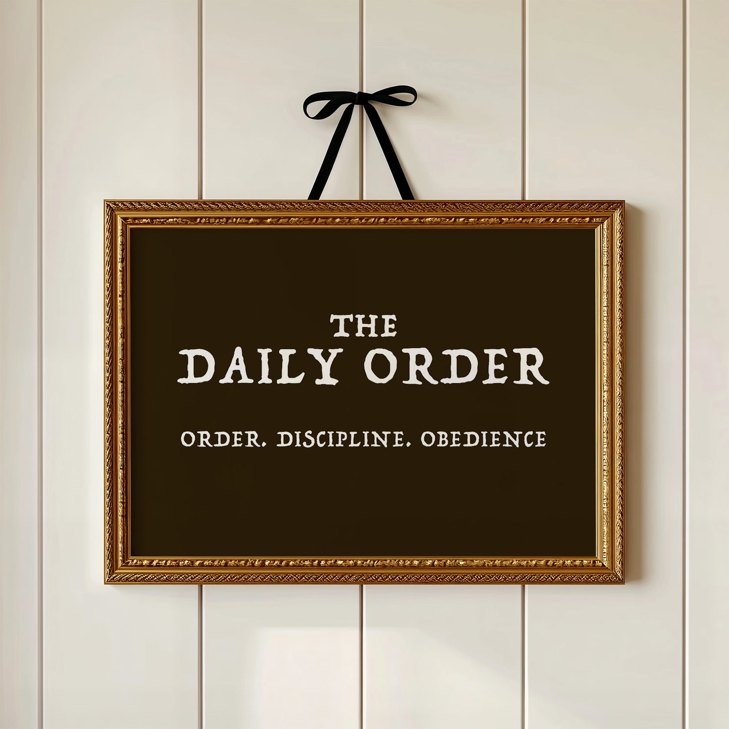 The Daily Order