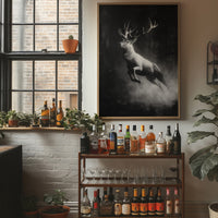 Antlers Through the Midnight Fog