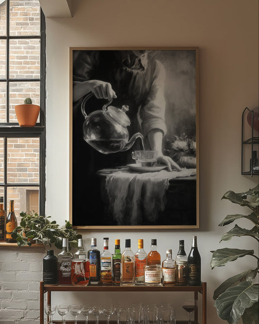 A Quiet Pour At Dusk