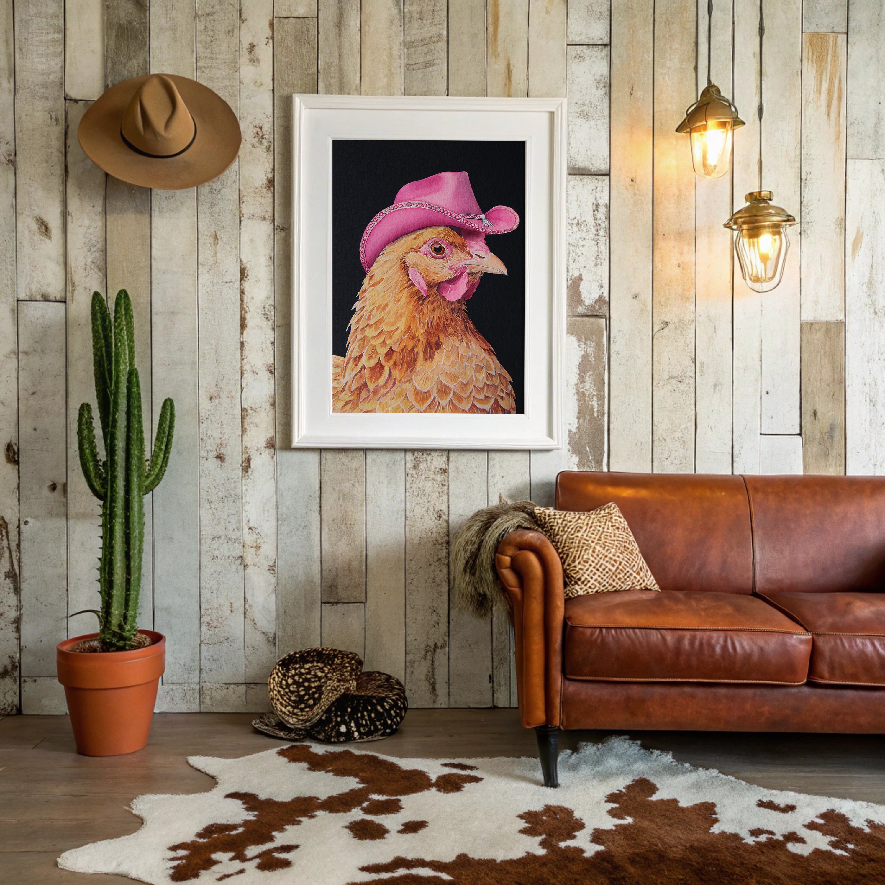 Pink Hat On The Prairie