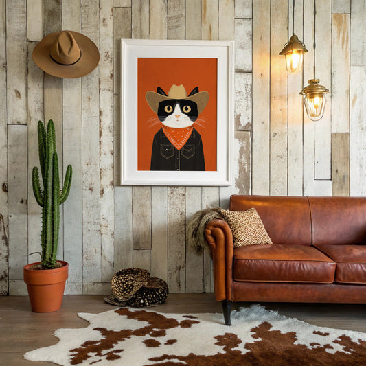 Bold Little Bandit Cat