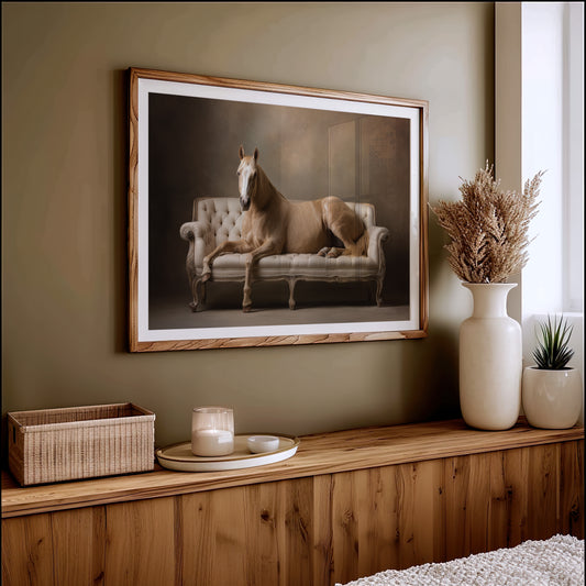Golden Reverie Reclined