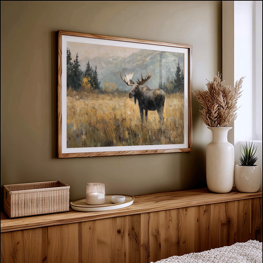 Autumn Sentinel Moose