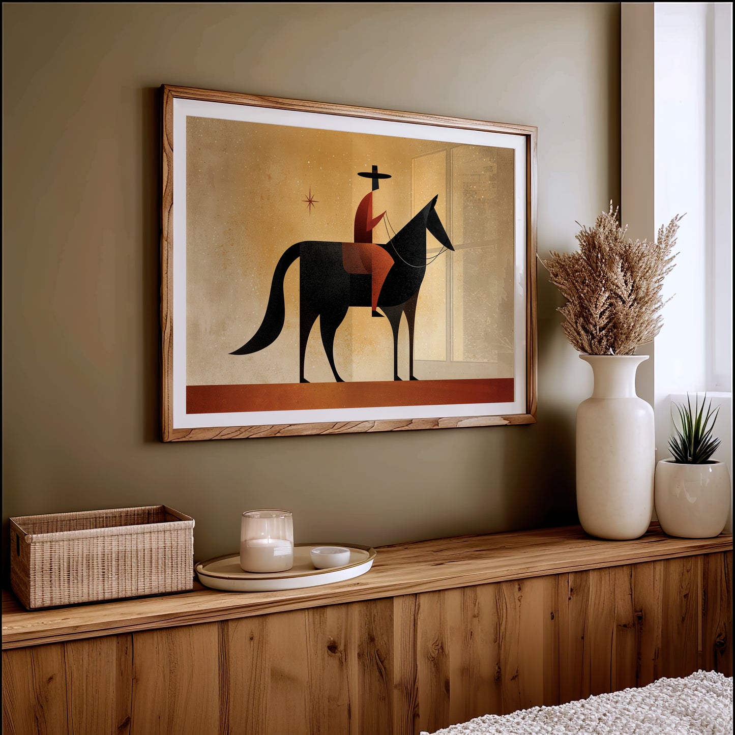 Mid Century Desert Rider